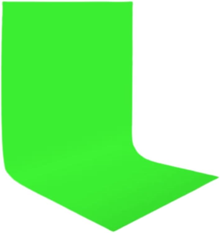 Smiledrive ® PVC Green Screen Backdrop, Wrinkle-Free Chroma Key Sheet, Waterproof, 60x120 cm, for Streaming, Video Calls, Photography - Image 1