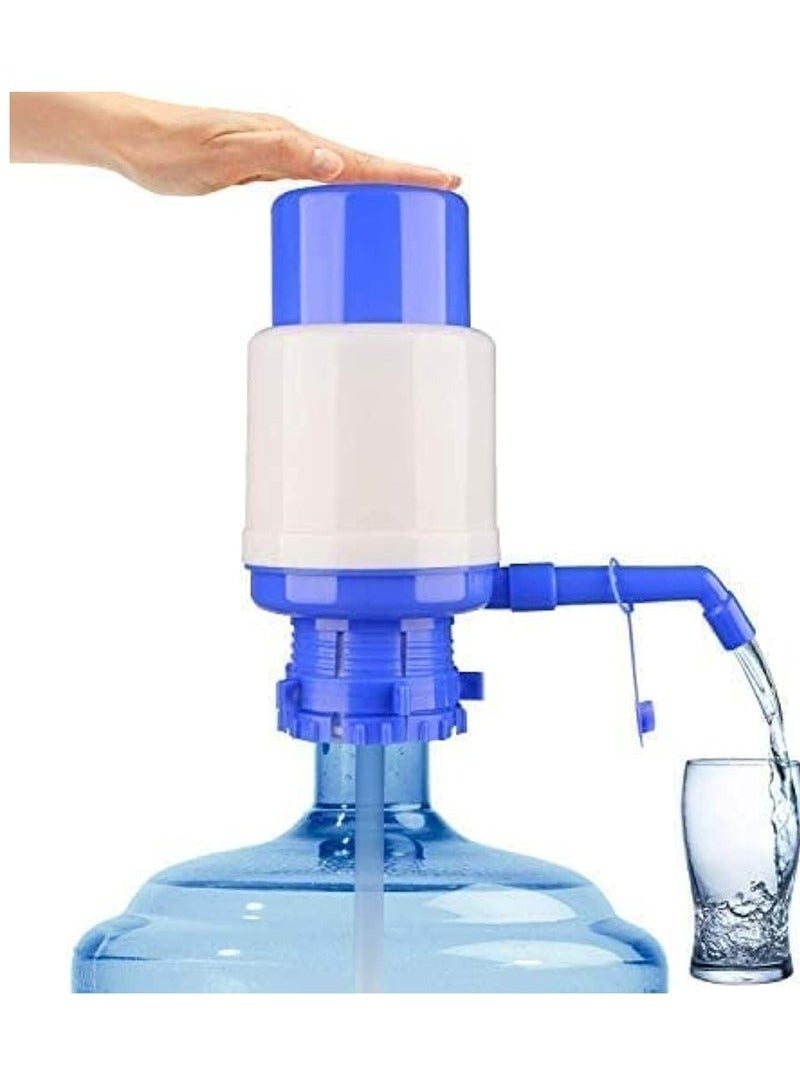 HAVEN Manual Water Pump Dispenser, White, Easy Hand Press Water Dispenser for Bottled Water - Image 4