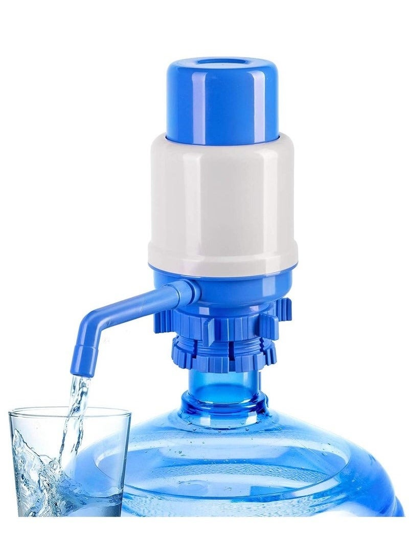 HAVEN Manual Water Pump Dispenser, White, Easy Hand Press Water Dispenser for Bottled Water - Image 5