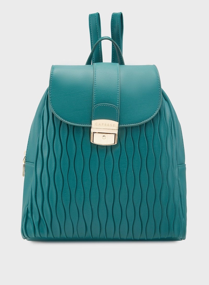 CAPRESE CAPRESE-SHELBEE FASHION BACKPACK MD DARK GREEN - Image 1