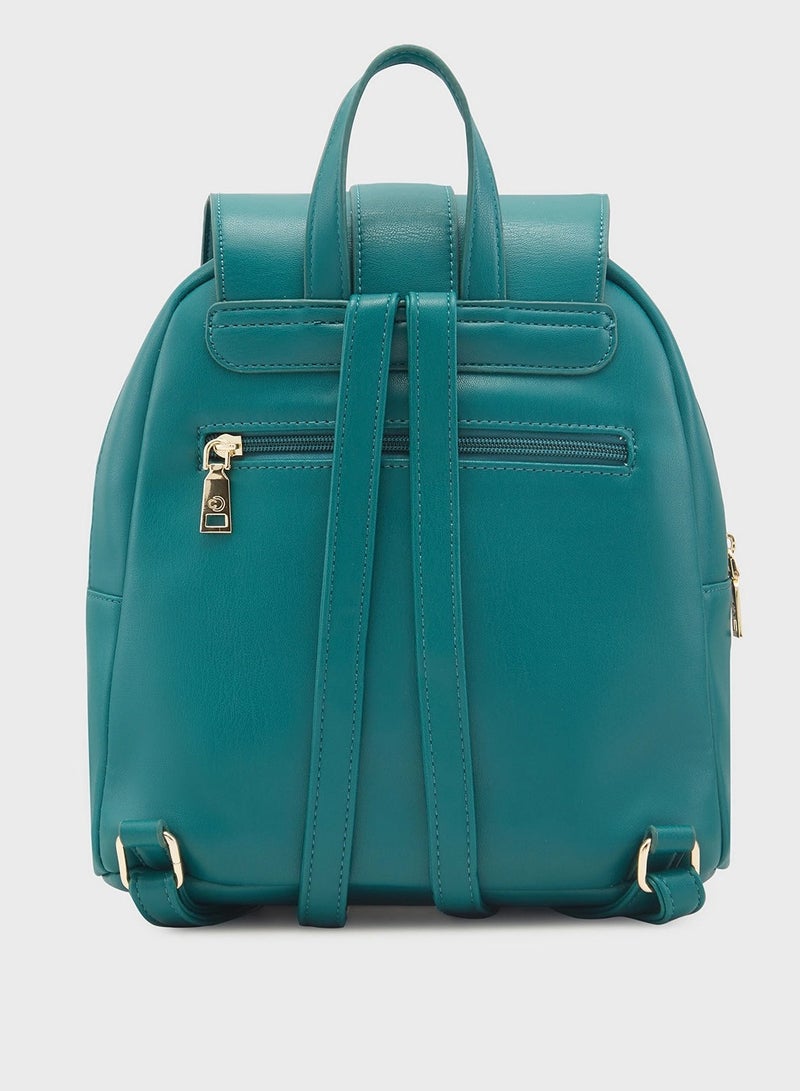 CAPRESE CAPRESE-SHELBEE FASHION BACKPACK MD DARK GREEN - Image 3