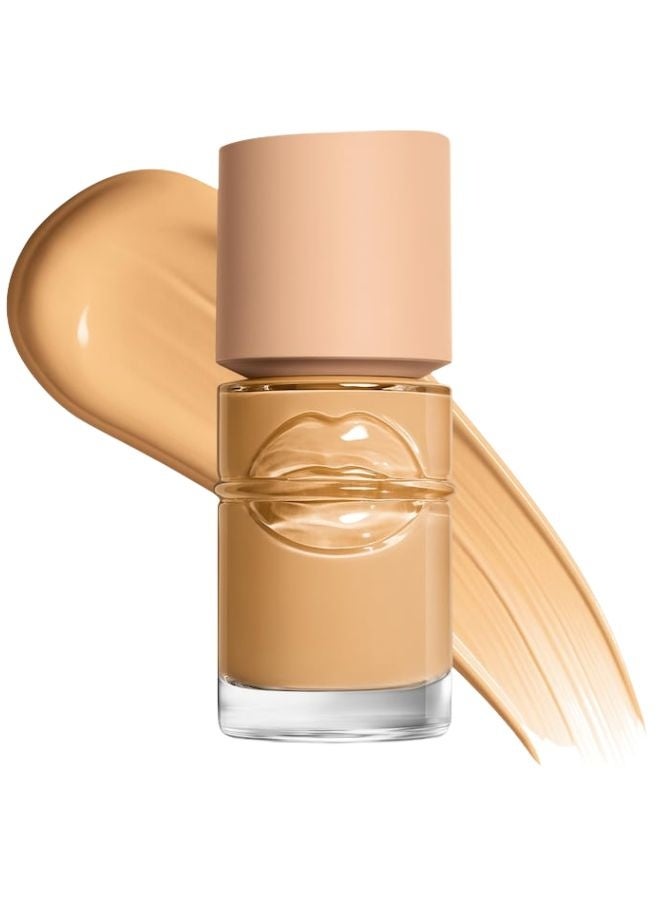 MAKE UP FOR EVER HD Skin-Balancing & Perfecting Foundation 214N Burlap – Light to Medium Skin with Neutral Undertones 30ml - Image 1