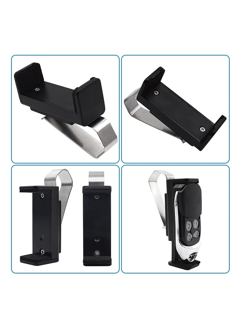 Garage Door Opener Clip, 2 Pcs Adjustable Garage Remote Visor Clip Fit for 1.7-2.6'' Remotes with Protective Soft Sponges  - Image 5
