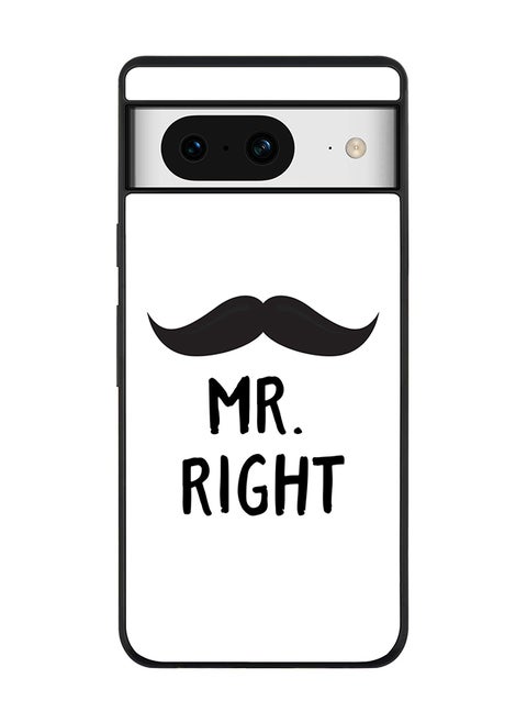 Rugged Black Edge case for Google Pixel 8, Custom Slim fit Flexible Anti Drop Thin Phone Case Cover - Mr. Right
