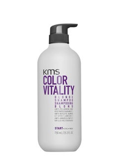 kms KMS COLORVITALITY Blonde Illuminating Purple Shampoo  - Image 1