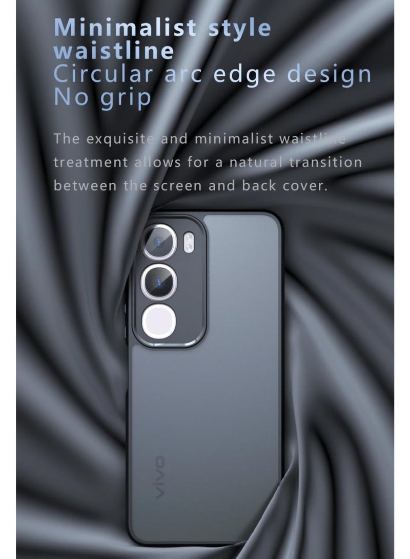 Compatible with Vivo Y19s 4G/Vivo Y29 5G Case Transparent, Military-Grade Shockproof Anti-Yellowing, Slim Protective Phone Case Full Bumper Cover With Camera Protective (black) - Image 2