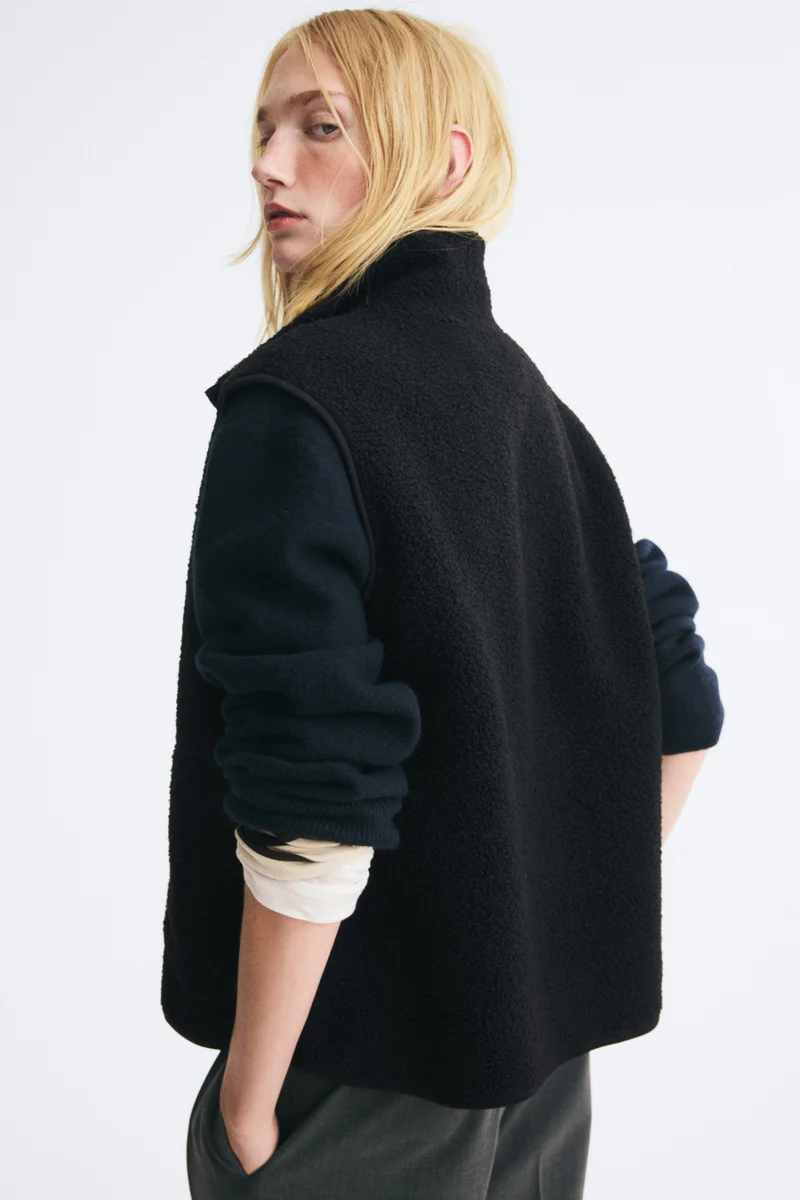 H&M  Teddy gilet for Women | Best Price UAE