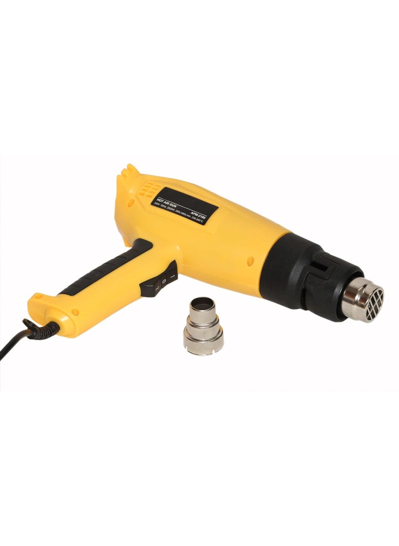 Digital Craft Digital Craft Professional Industrial Shrink Wrap Blower Heater Electric Hot Air Gun Kit Hot Air Gun 2000W8Inch Combination Plier6Inch 2 In 1 Screw Driver  - Image 4