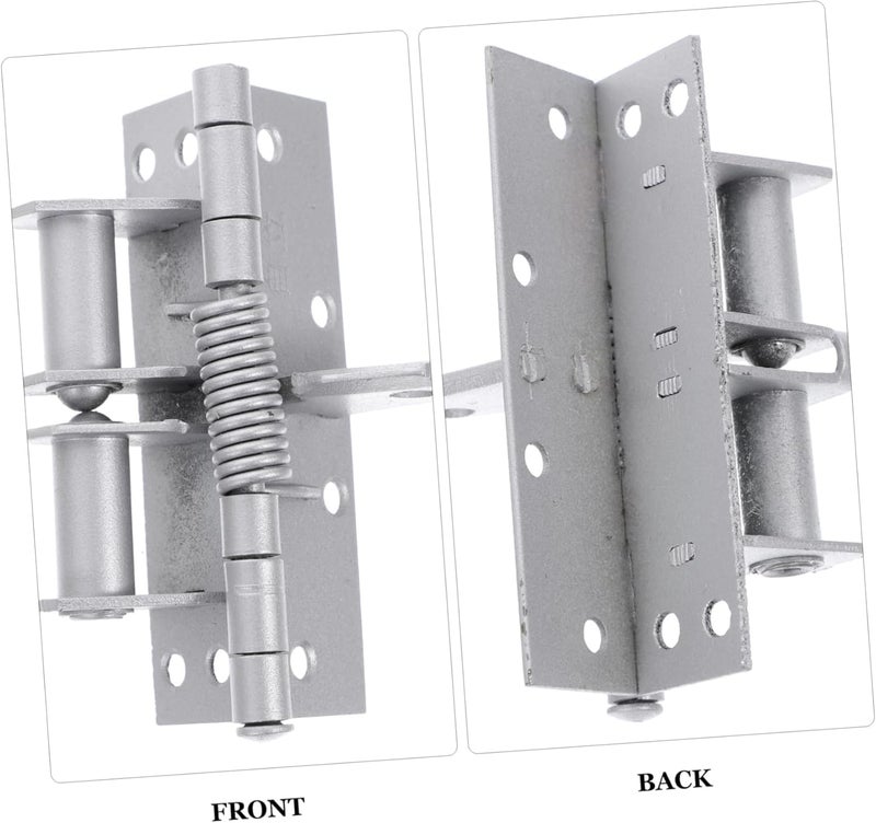 PAXCOO PAXCOO 90 Automatic Closing Hinge Door Closer Residential Hinges Heavy Duty auto Close Door Hinges Small Spring Loaded Hinges Door Spring Heavy Duty Hinges Spring Hinge Iron fold Suite limiters  - Image 5