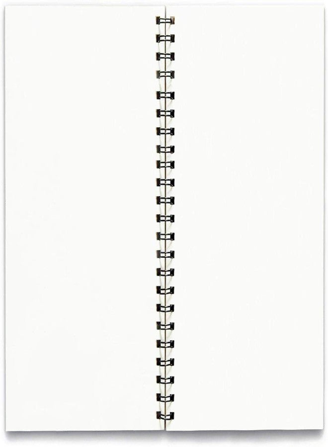 VPRINT QUALITY دفتر يوميات ومخطط عالي الجودة من Vprint، بدون أسطر، مقاس A5، 100 جرام/متر مربع، 160 صفحة (ريشة طاووس زرقاء) - Image 5