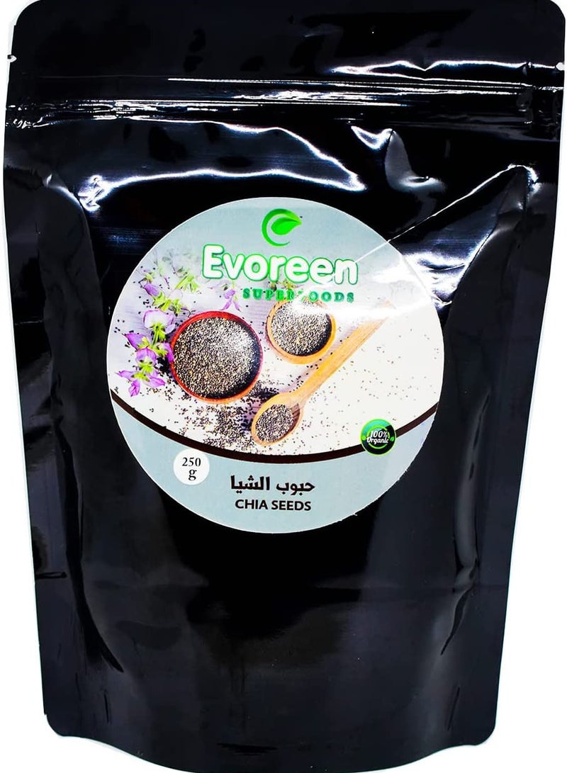 Evoreen Chia Seeds - 250gm
