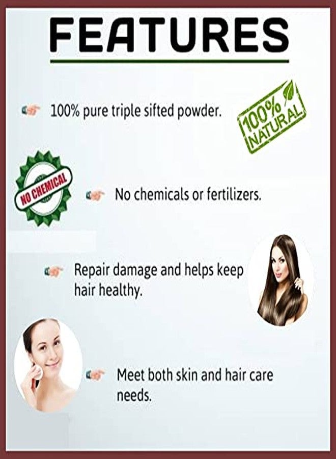 BEYORG Reetha & Amla Powder, 100% Natural & Pure Aritha & Amla Fruit Powder For Shampoo - 200g - Image 4
