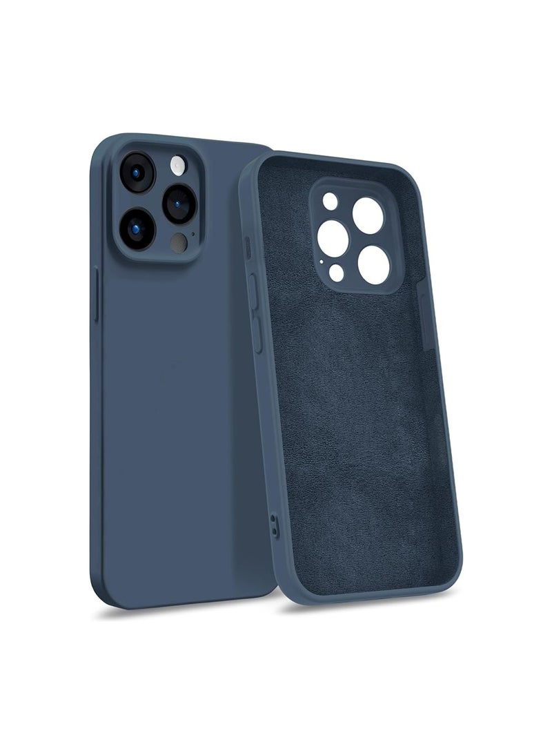 WRISTWISE Case Cover for iPhone 14 Pro MAX - [Camera All-Round Protection] [Soft Microfiber Lining Anti-Scratch] Shockproof Phone Case Cover, Blue - Image 1