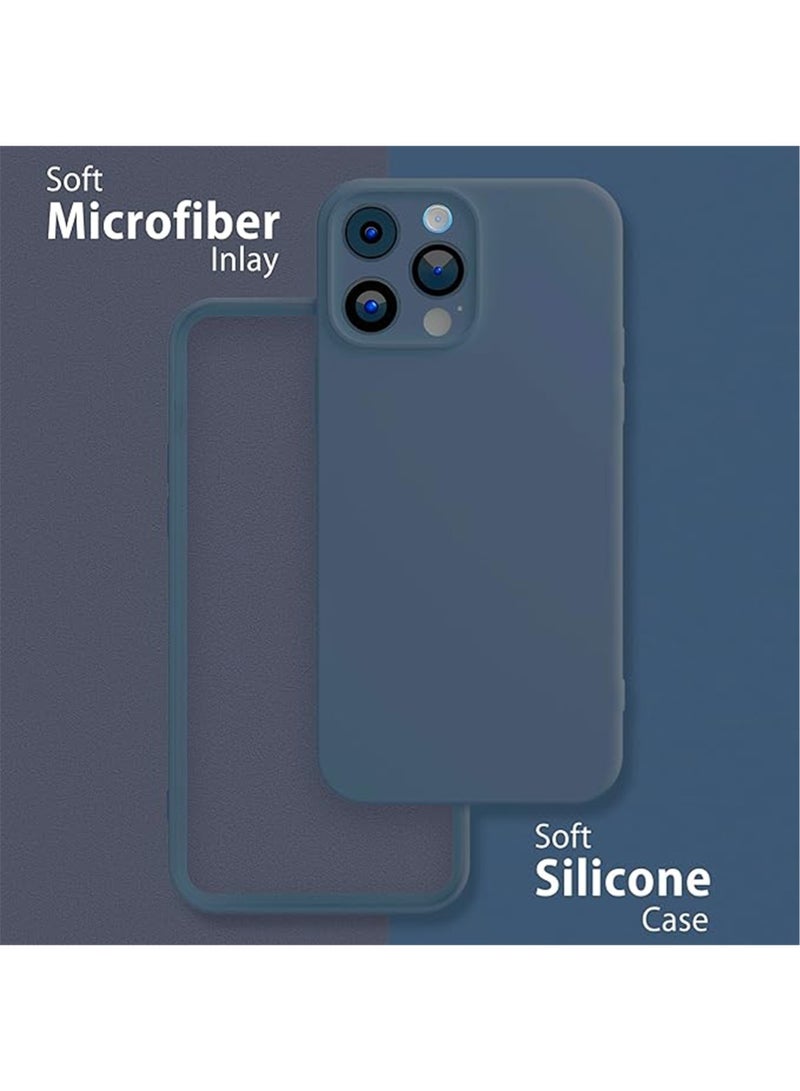 WRISTWISE Case Cover for iPhone 14 Pro MAX - [Camera All-Round Protection] [Soft Microfiber Lining Anti-Scratch] Shockproof Phone Case Cover, Blue - Image 5