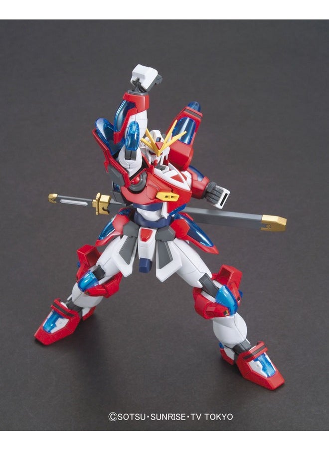 تاماشي نيشانز مجموعة ألعاب Kamiki Burning Gundam من مجموعة HGBF من شركة TAMASHII NATIONS Bandai بمقياس 1/144  - Image 3