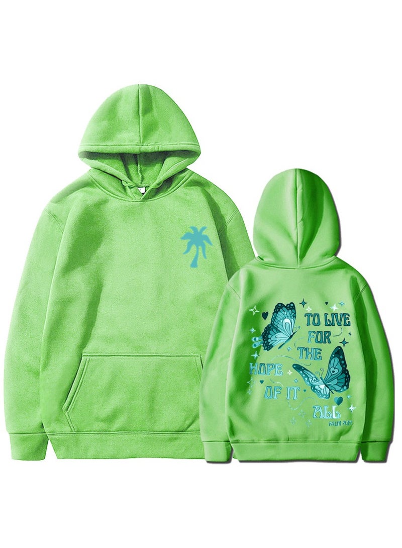 KUYING 2024 Women's Velvet Printed Hoodie