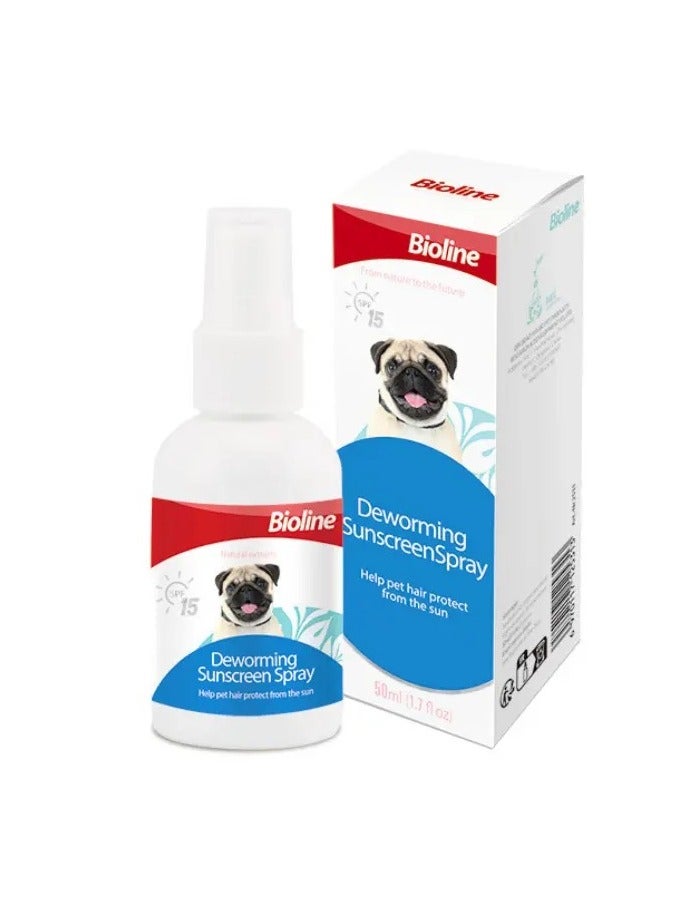 Bioline Deworming Sunscreen Spray - 50ml