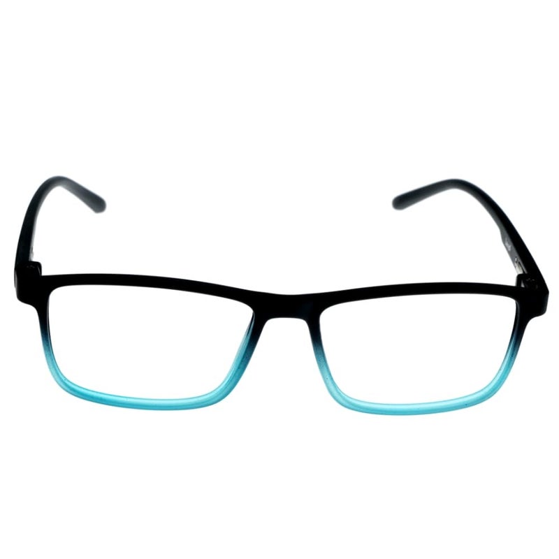 LENS+ Lensplus Rectangle TR Full Rim Eyeglasses with Blue Cut Lightweight Unisex Eyewear for Men & Women | Stylish Computer & Daily Use Frame - Image 1