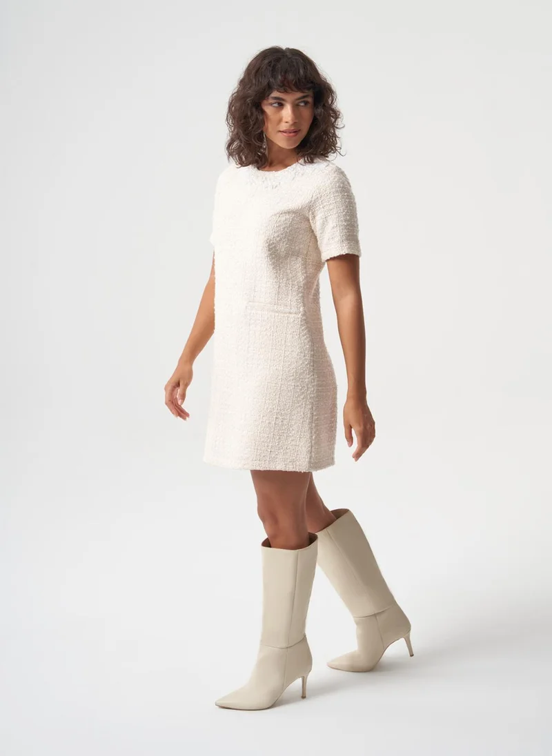 MIZALLE Tweed Mini Dress