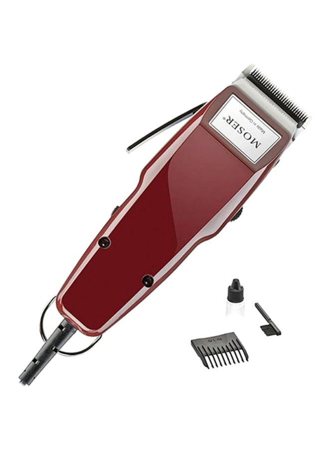 MOSER Professional Hair Clipper Red/Silver - Image 1