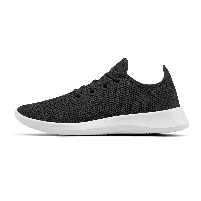 Men's Tree Runner - Jet Black (White Sole)