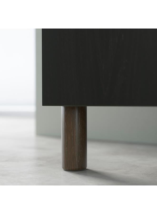 زبون ساق، بني غامق، 10 سم - Image 2