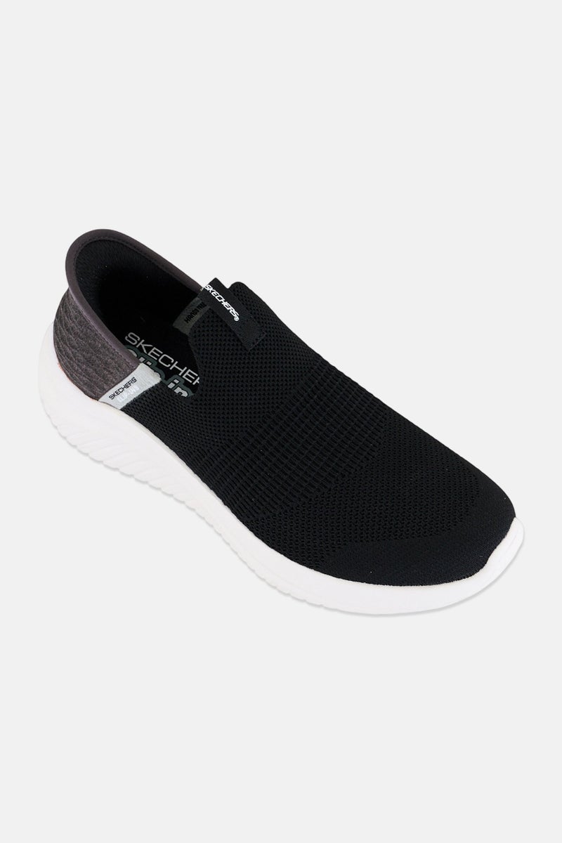 SKECHERS أحذية الأولاد للأطفال ألترا فليكس 3,0 سموذ ستيب سليب أون، أسود - Image 5
