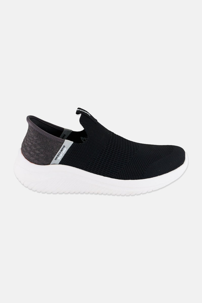 SKECHERS أحذية الأولاد للأطفال ألترا فليكس 3,0 سموذ ستيب سليب أون، أسود - Image 4