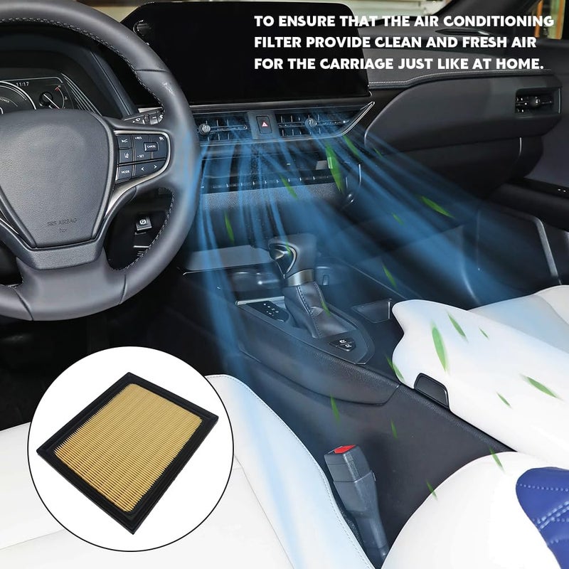 HABNVUON CA10741 Engine Air Filter, Hybrid Air Filter Compatible with Lexus CT200h 2011-2017, Lexus NX300h 2015-2021, Toyota Prius 2010-2015, Toyota RAV4 2016-2018, Replaces OEM# 17801-37021 - Image 4