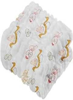 MARGOUN MARGOUN Baby Muslin Washcloths Soft Face Cloths for Newborn 30 * 30 cm, Absorbent Bath Face Towels, Baby Wipes, Burp Cloths or Face Towels (A14) 