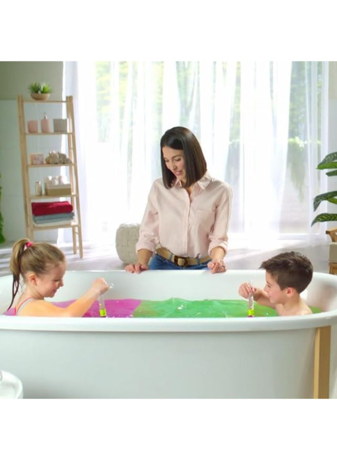 Zimpli Kids BAFF BOMBZ Magic Brush Bath Set, Magic Paint Brush with 4 Colourful Bath Bombs, Colour Changing Fizzing Bath Time Toy, Skin Safe, Drain Safe, Easy Clean, Stain Free - Image 4