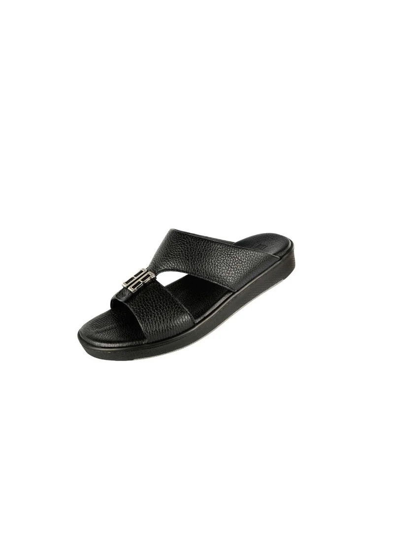 barjeel uno Barjeel Uno Boys Elegant Arabic Sandals SP1-012B  Black