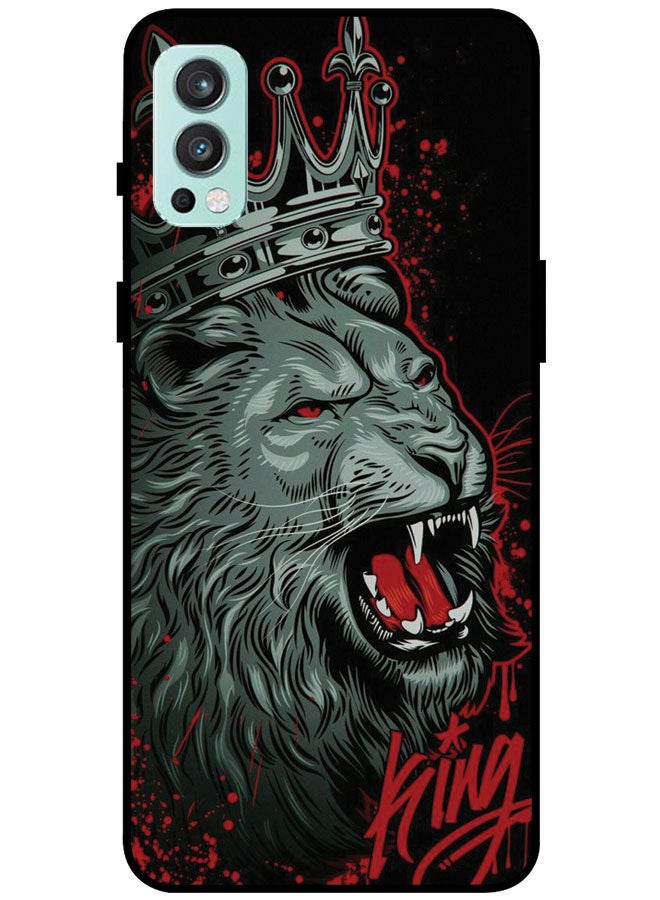 Protective Case Cover For OnePlus Nord 2 5G Smart Series Printed Protective Case Cover for OnePlus Nord 2 5G Lion King