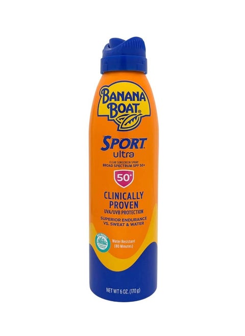 Banana Boat Sport Ultra Sunscreen Spray Spf 50+ Clinically Proven 227g