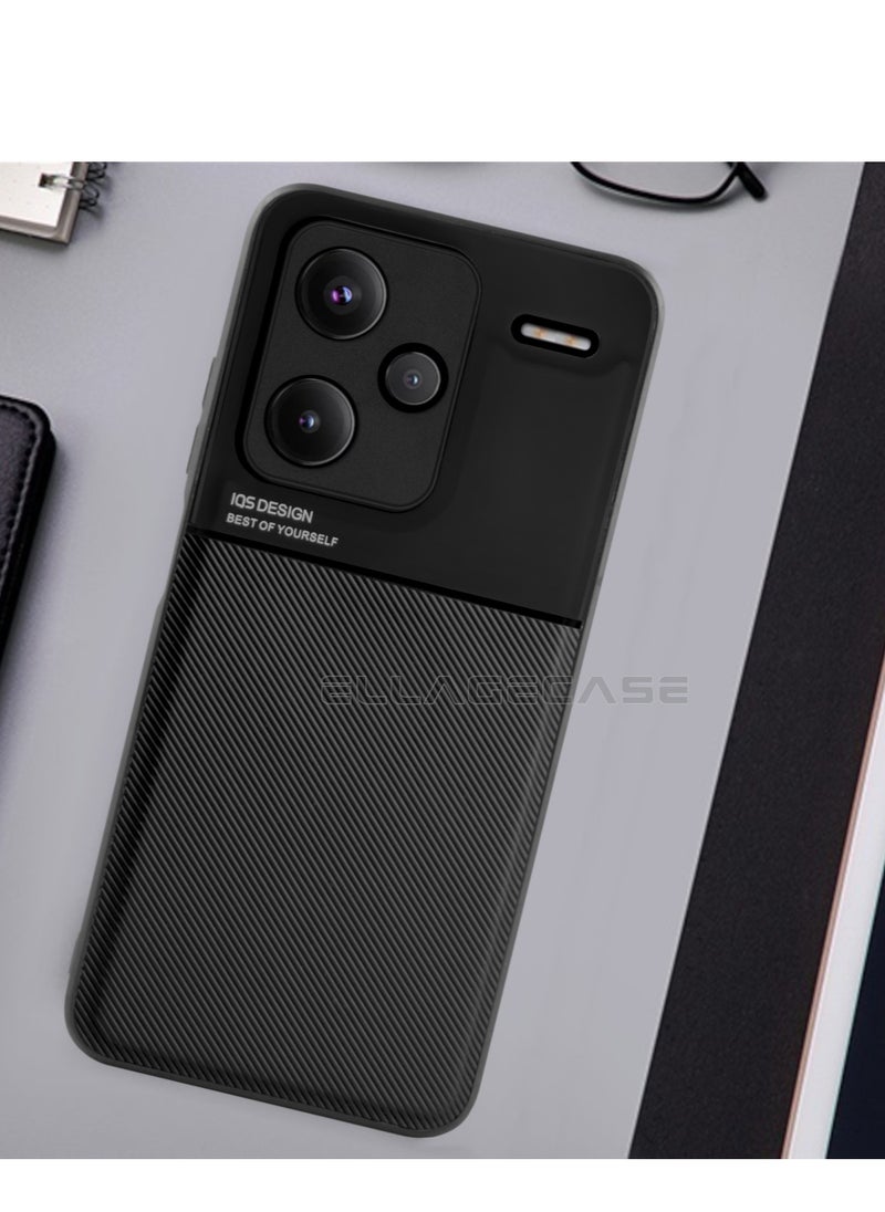 ELLAGECASE Premium Ultra-Thin Case for Xiaomi Redmi Note 13 Pro Plus 5G, Hidden Metal Plate, Slim Design, Easy to Hold, and Enhanced Camera Protection  - Image 3