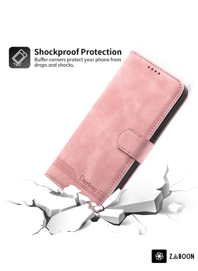 Zaboon Protective Case For Samsung Galaxy S21 5G Dierfeng Dream Line TPU + PU Leather - Image 5