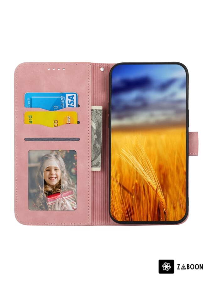 Zaboon Protective Case For Samsung Galaxy S21 5G Dierfeng Dream Line TPU + PU Leather - Image 4