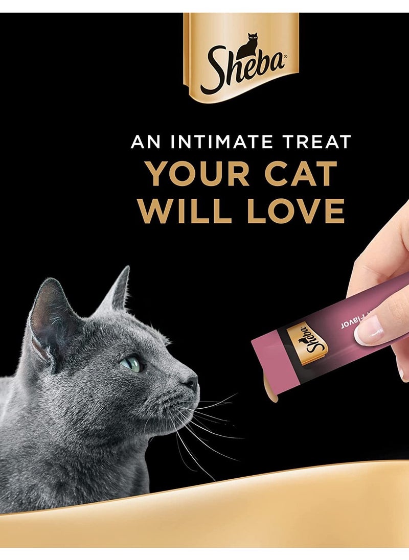 Sheba Cat Food Creamy Tuna And Salmon Flavor 4 x 12 g 3 Pack  - Image 3