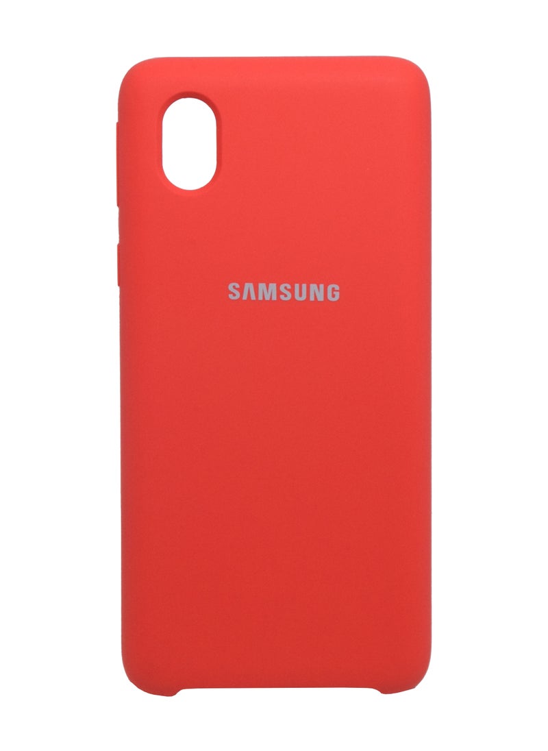 جالاكسي جراب واقٍ من السيليكون لهاتف Samsung Galaxy A01 Core غطاء رفيع وأنيق مع بطانة داخلية من الألياف الدقيقة  - Image 1