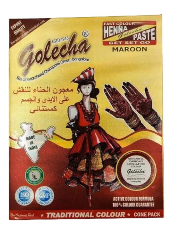 Golecha 12-Piece Henna Small Cone - Image 1