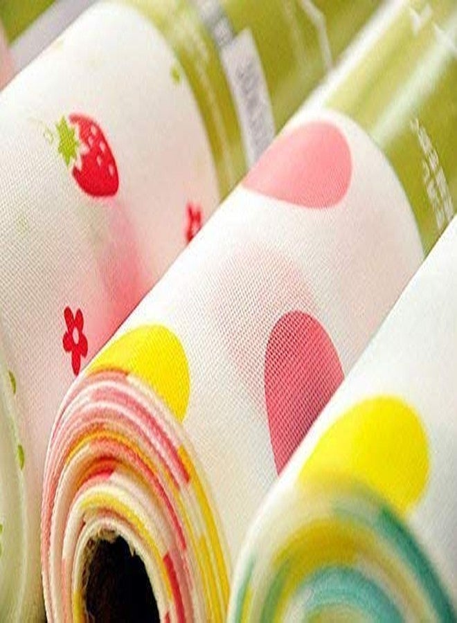 KAVID Printing Antibacterial Cabinet Plastic Foam Household Wardrobe Moisture Drawer Pad Waterproof Non-Slip Paper Kitchen Cupboard Liners Roll Mat, 30x300 cm (Multi) - Set of 1 - Image 3