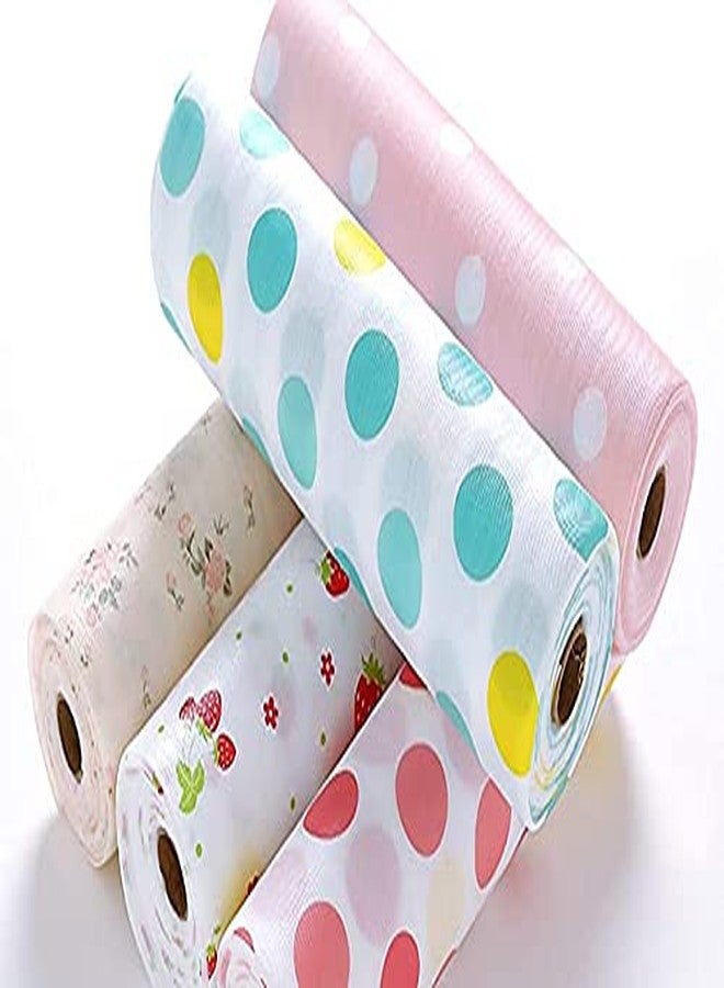 KAVID Printing Antibacterial Cabinet Plastic Foam Household Wardrobe Moisture Drawer Pad Waterproof Non-Slip Paper Kitchen Cupboard Liners Roll Mat, 30x300 cm (Multi) - Set of 1 - Image 1