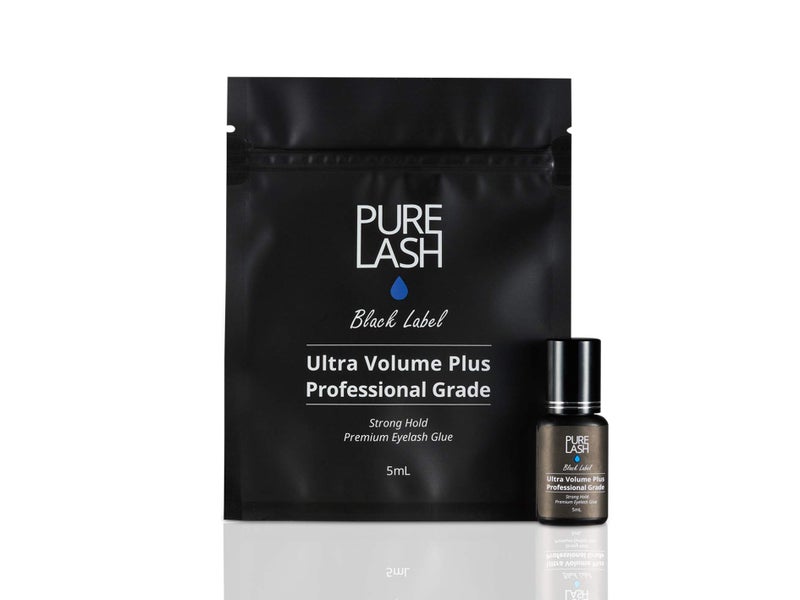 PURE غراء تمديد الرموش المحترف القوي / لاش نقي / علامة سوداء / 5 ملليلتر / تثبيت قوي / وقت جفاف 1-2 ثانية / احتفاظ 7-8 أسابيع / للاستخدام المهني فقط / لاصق متميز - Image 4