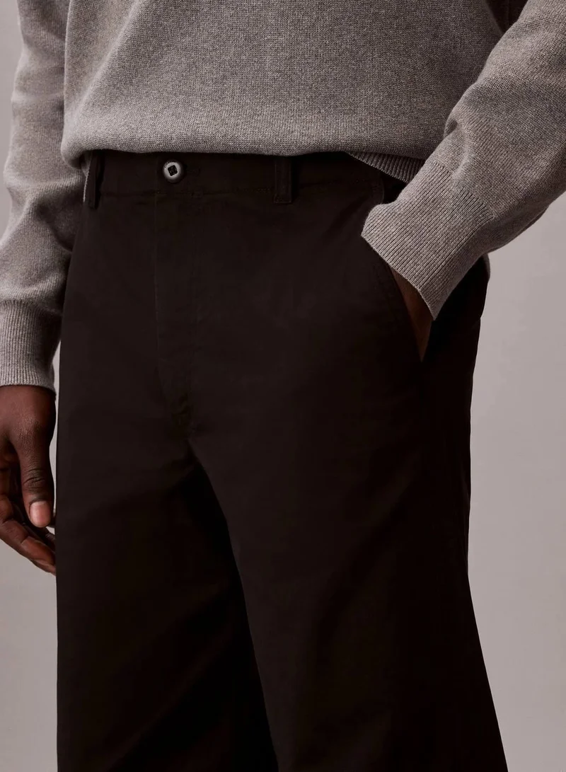 Calvin Klein Jeans Black 90s Straight Chino Pants for Men | Best Price UAE