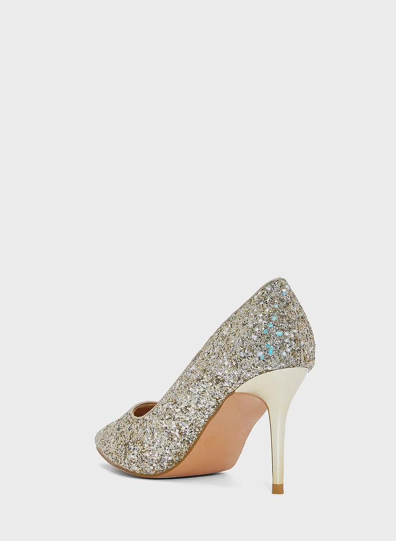 Ella Limited Edition Glitter Pump