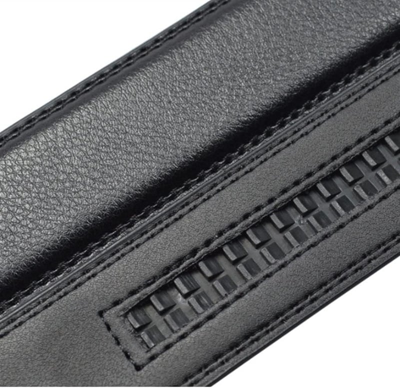 Contacts Genuine Leather Belt for Men with Easier Adjustable Autolock Buckle - Micro Adjustable Belt Fit Everywhere |Formal & Casual | Gift Box - Image 4