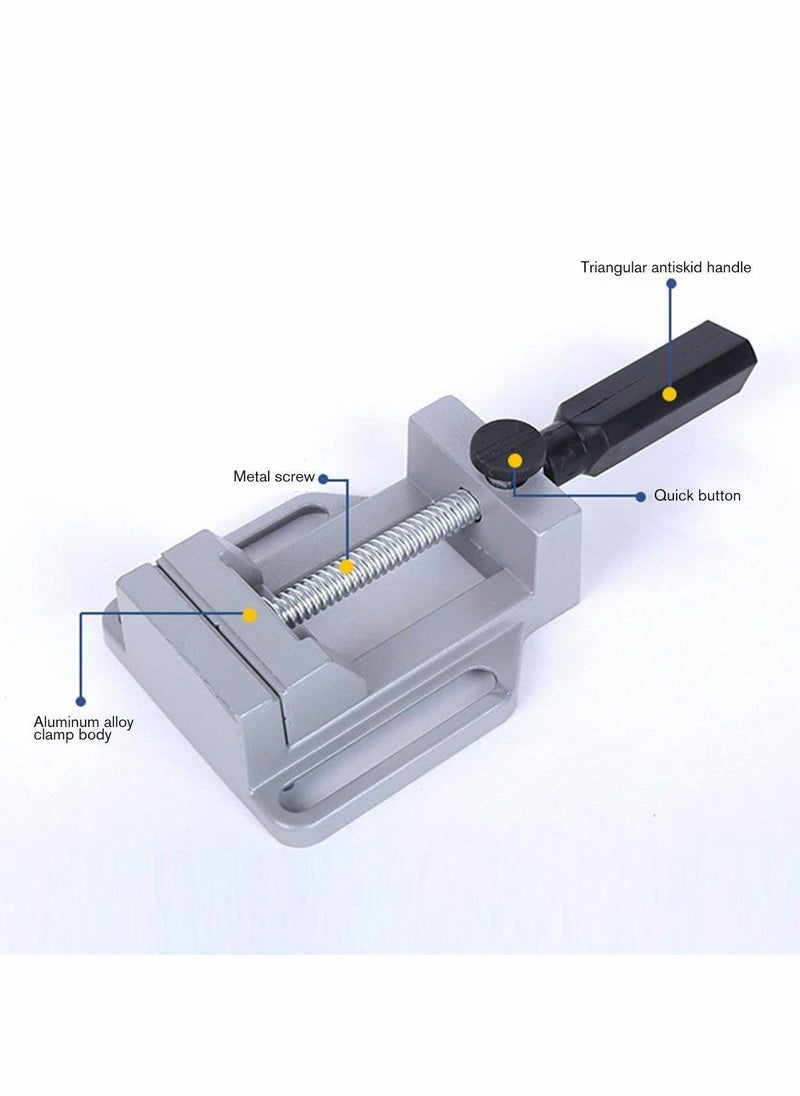Y&D - Mini Multifunctional Working Table Drill Milling Machine Parallel-jaw Vice Bench Clamp Worktable For Woodworking - Image 1