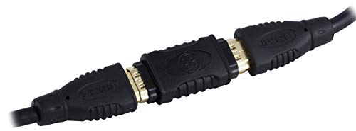 GE HDMI Coupler Adapter, Female to Female Extender, Full 1080p and 4K Compatible, Extend the Length of Two HDMI Cables, 33585 - Image 1