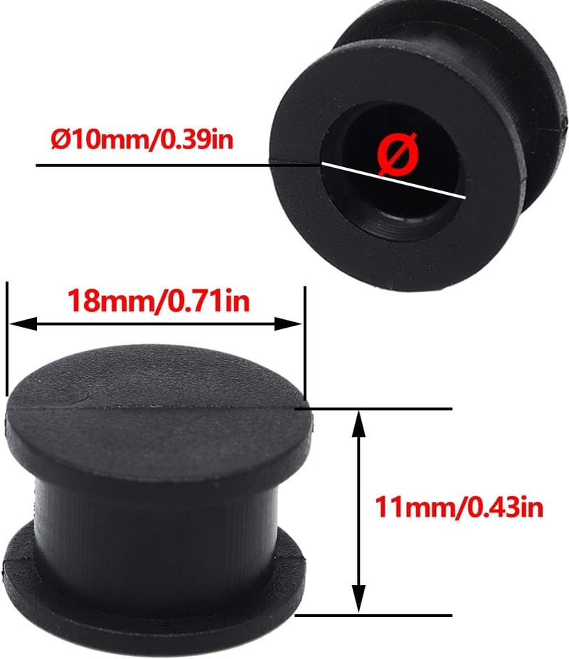 HOMEWITHU 2PCS Automatic Transmission Shift Cable Bushing Repair Kit Compatible for VW Polo Golf Classic Jetta Passat for Audi A3 S3 TT Porsche 09G321397A - Image 3