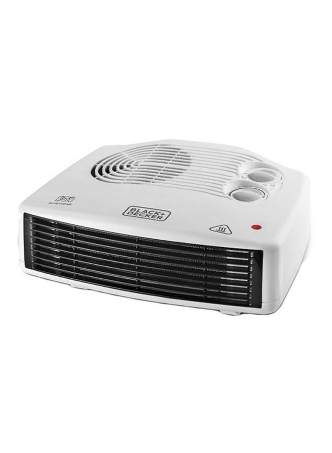 BLACK+DECKER Horizontal Fan Heater 2400 W HX230-B9 White - Image 2